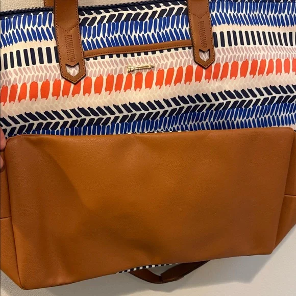 Stella & Dot Multicolor Oversized Getaway Tote Bag - Picture 6 of 6